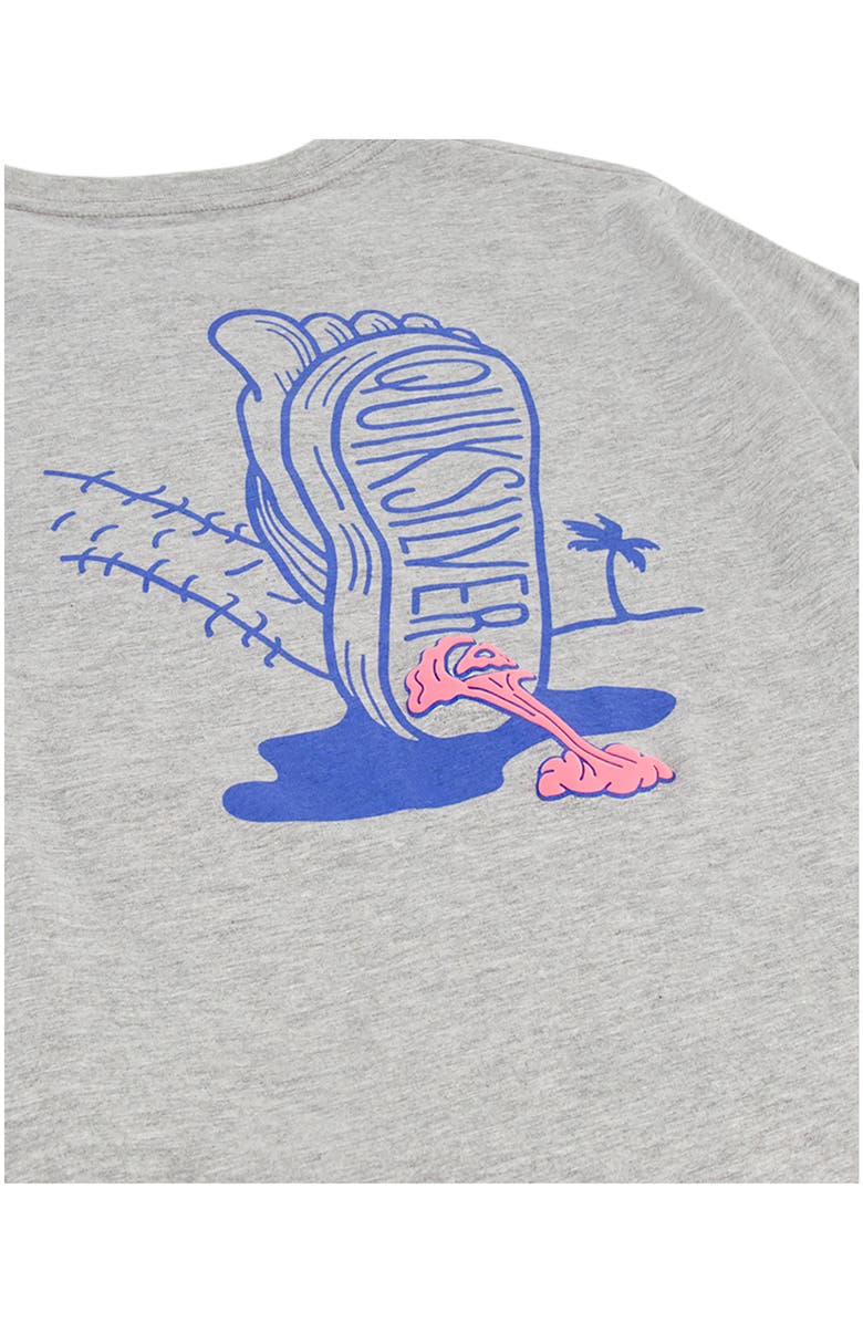 Quiksilver Kids' Logo Graphic T-Shirt, Alternate, color, Grey Heather