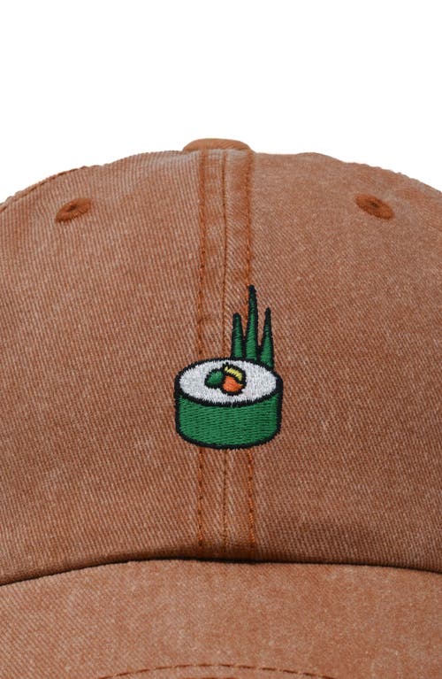 DALIX DALIX SUSHI ROLL EMBROIDERED DAD HAT