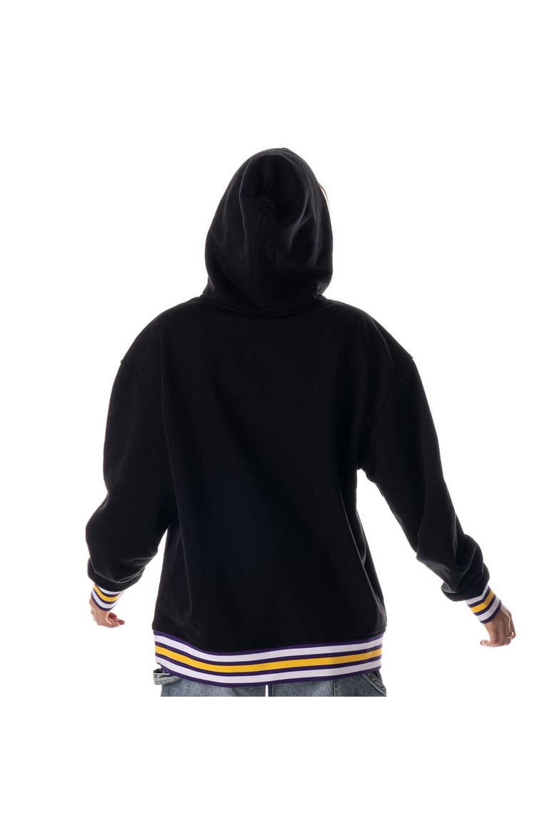 Unisex The Wild Collective Black Los Angeles Lakers Custom Rib Tonal Premium Hoodie, Alternate, color, Black