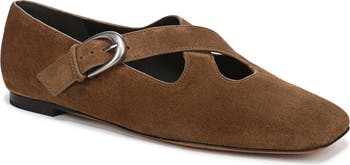 Vince Cici Cross Strap Flat (Women) | Nordstrom