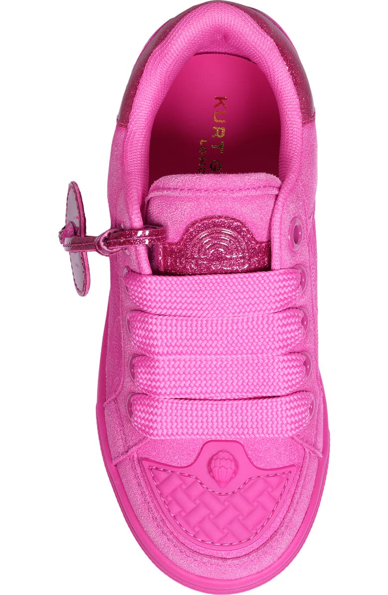 Kurt Geiger London Kids' Mini Southbank Sneaker, Alternate, color, Fuchsia