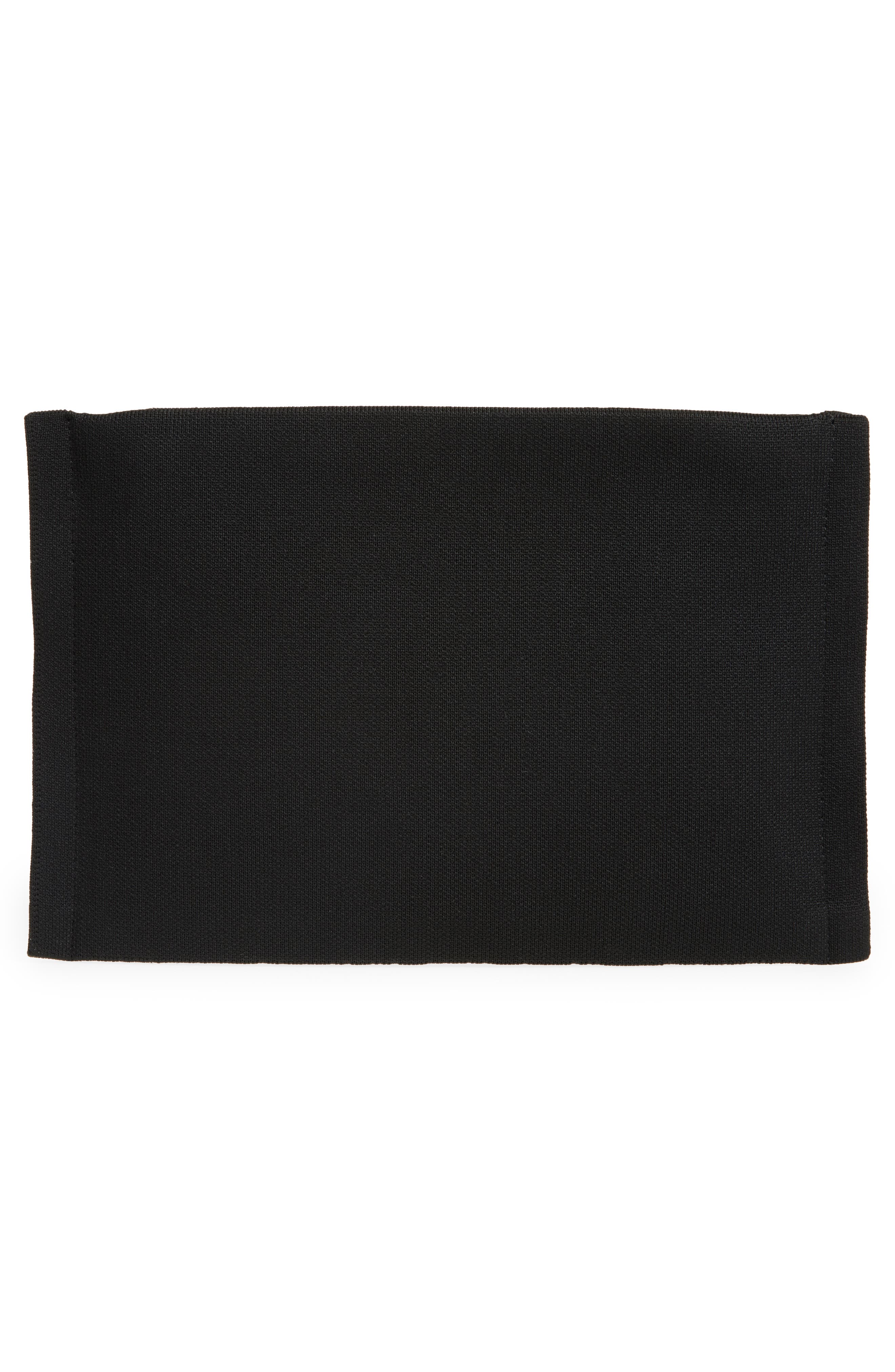 AllSaints Izzy Heart Clutch, Alternate, color, Black