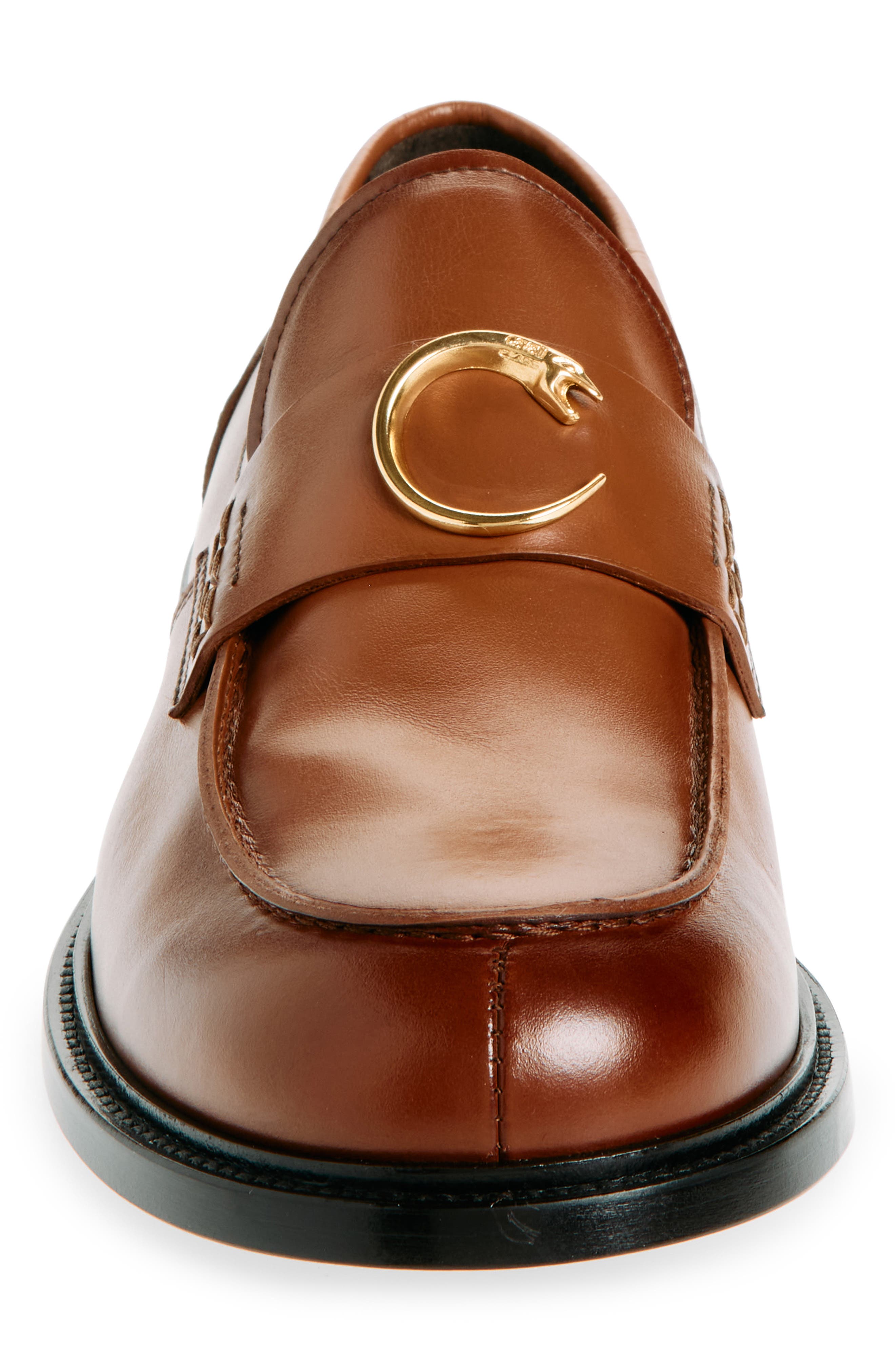 Roberto Cavalli Logo Bit Loafer, Alternate, color, 