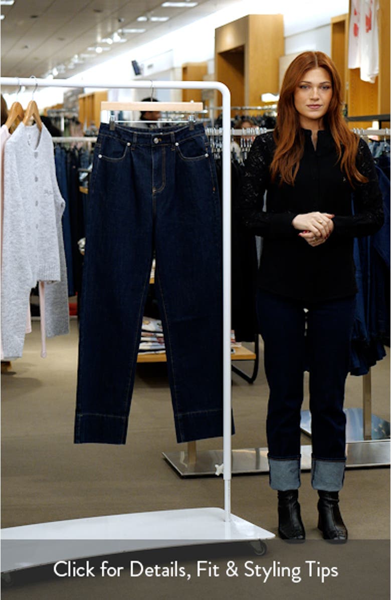 High Waist Wide Leg Jeans, sales video thumbnail