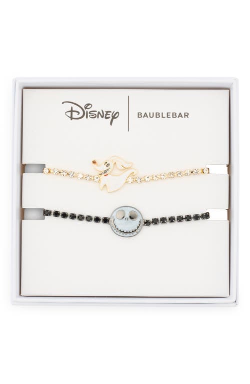 Baublebar Nightmare Before Christmas Set Of 2 Bracelets In Transparent