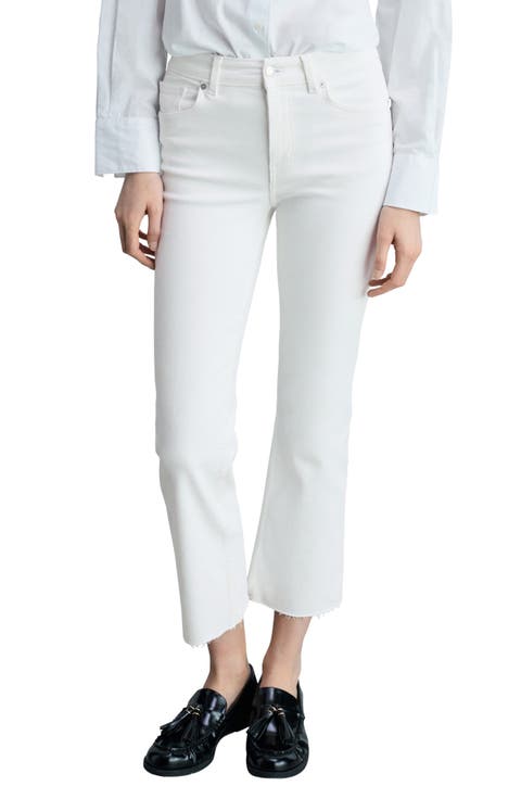 Sienna Waxed Crop Flare Jeans (Regular & Plus)
