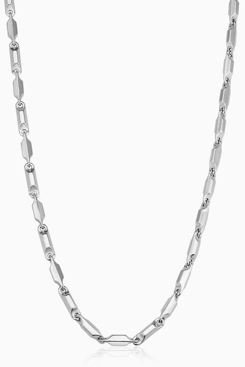 Men's Sterling Silver Marine Link Chain