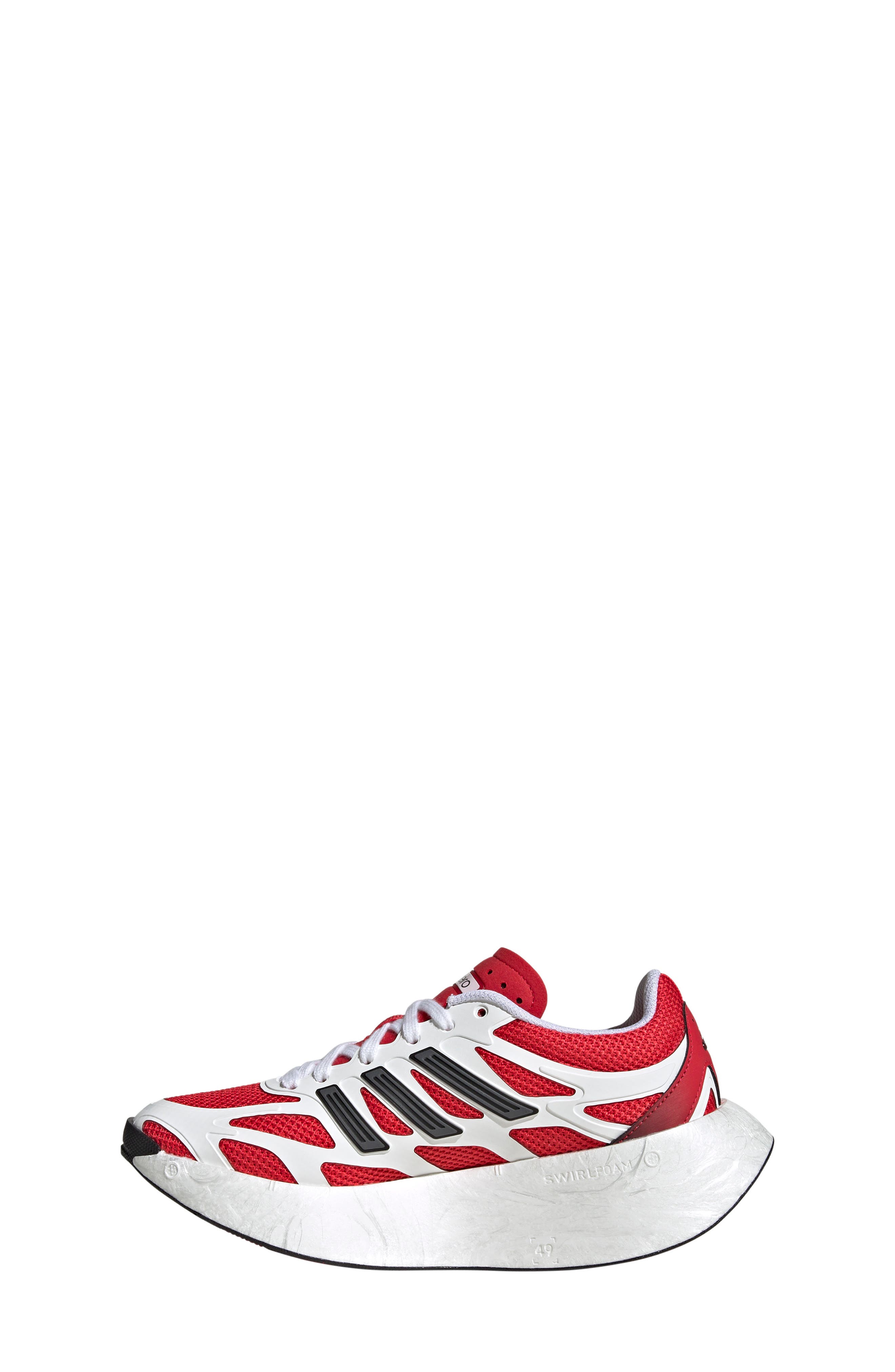 adidas Adizero Aruku Sneaker, Alternate, color, White/Pure Ruby/Black