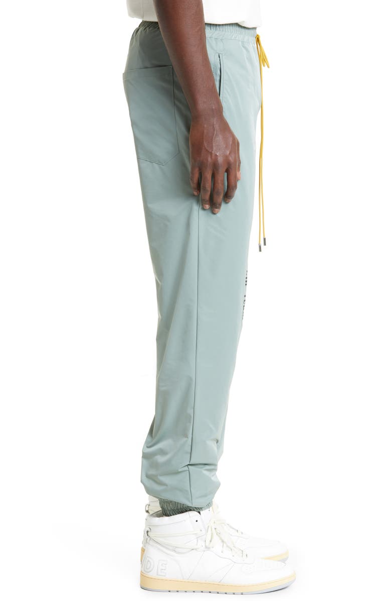 Rhude Senna Logo Nylon Track Pants, Alternate, color,