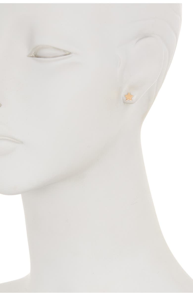 KARAT RUSH 14K Yellow Gold Star Earrings, Alternate, color, 