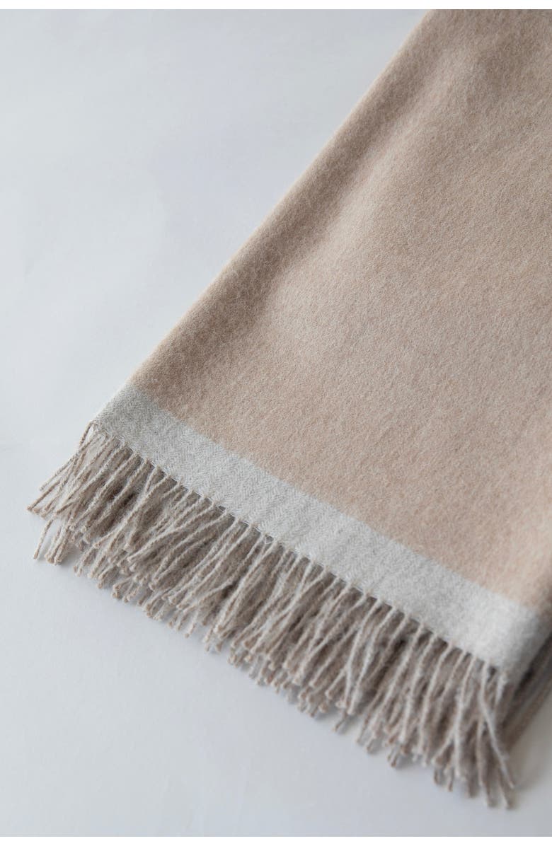 SSKEIN Gradient Weave Throw, Alternate, color, Taupe