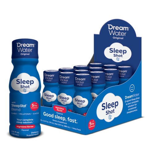 Sleep Aid Supplement Drink; Melatonin 5Mg, Gaba, 5Htp;  Zero Sugar