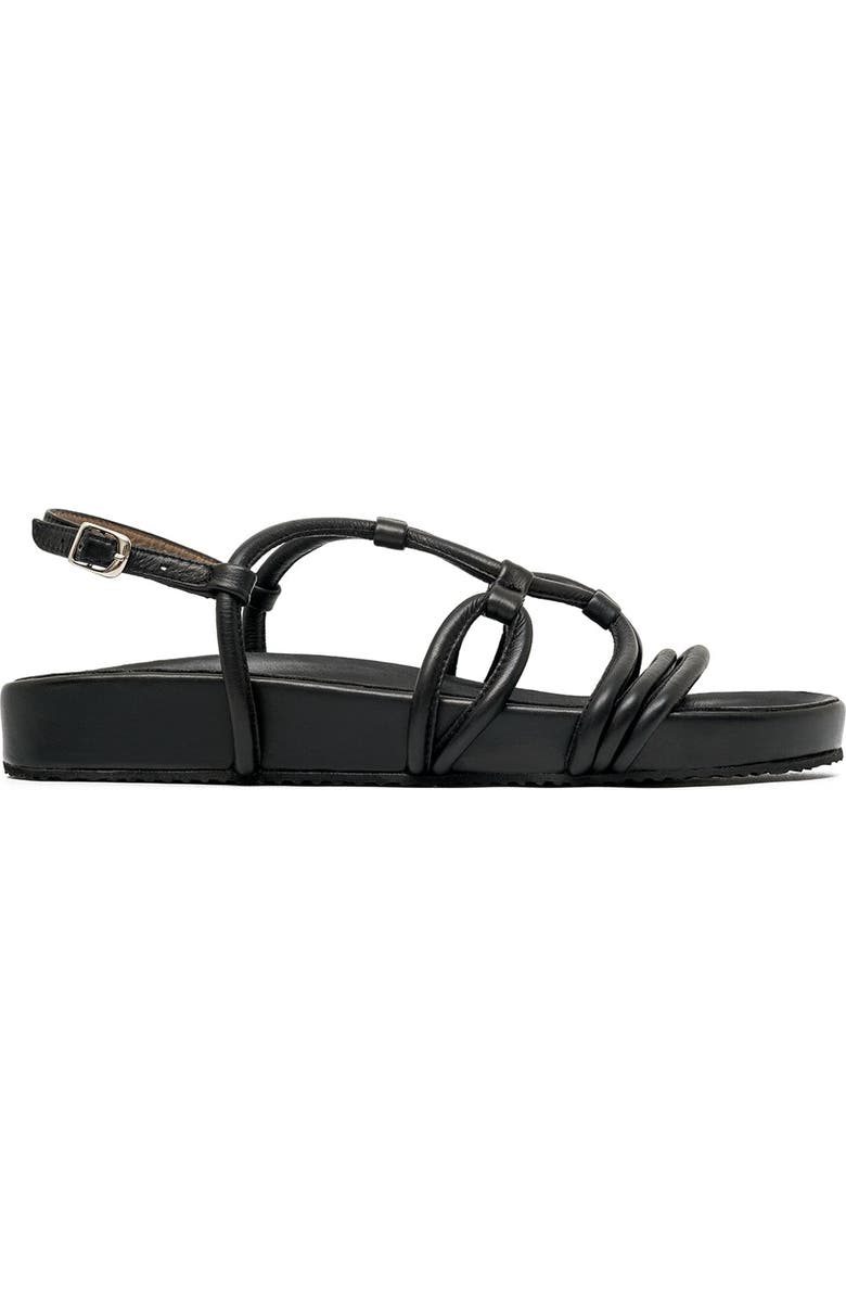 ALTA Flora Sandals, Main, color, Black