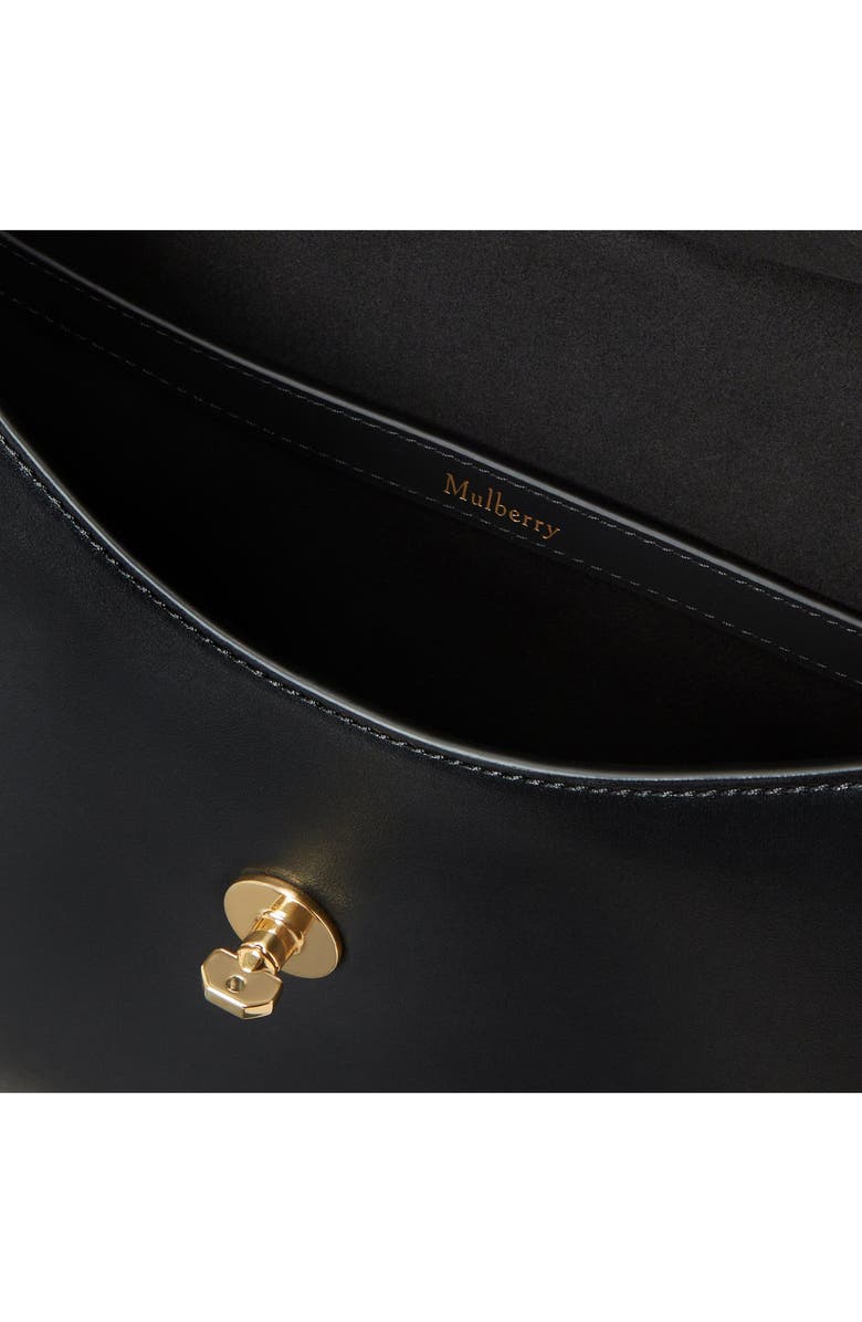 Mulberry Lana Chain Strap High Gloss Leather Shoulder Bag, Alternate, color,