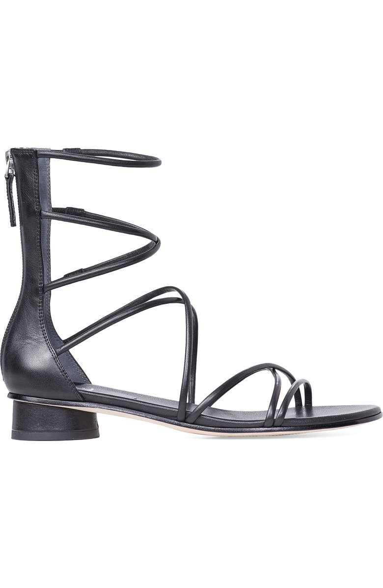 PAIGE Evie Gladiator Sandal, Alternate, color, Black