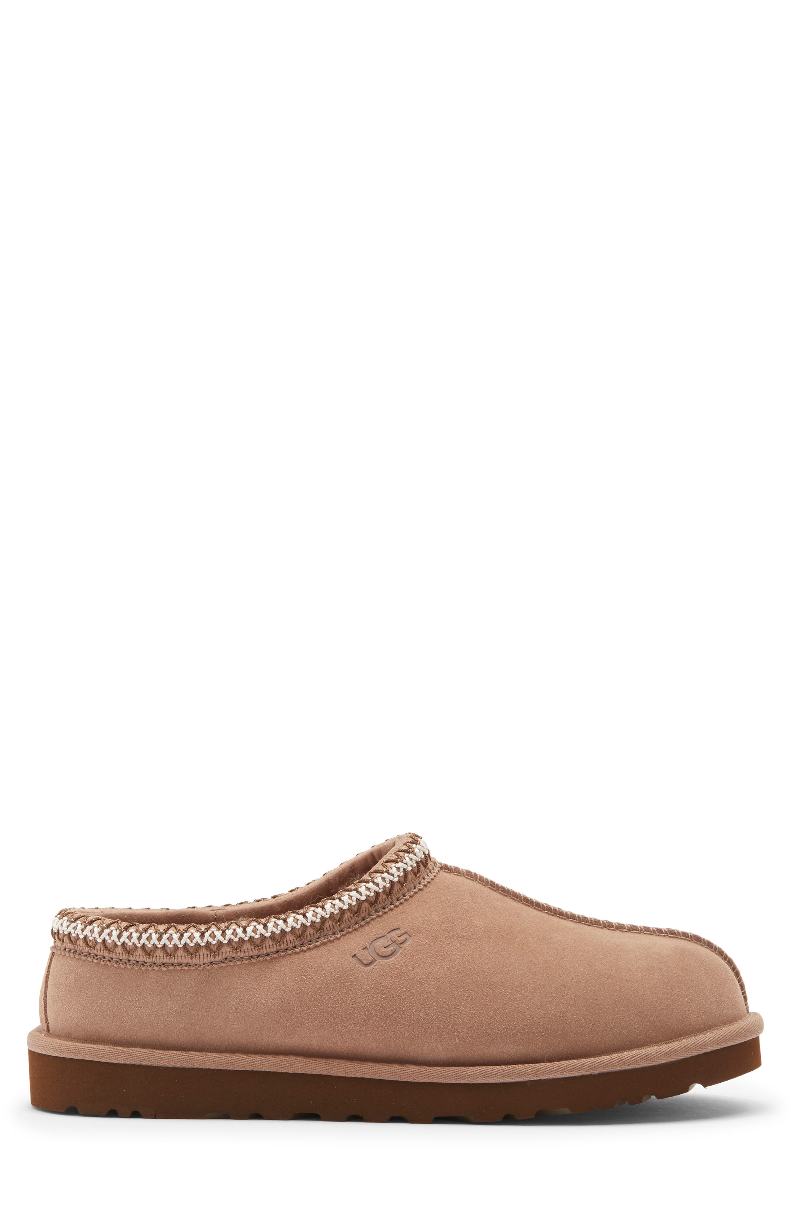 Tasman II Genuine Shearling Lined Slipper, Alternate, color, ROCKY OAK