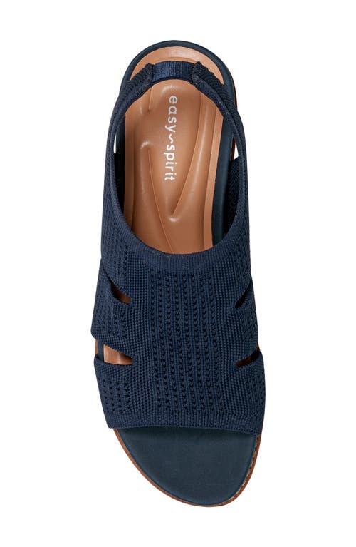 Easy Spirit Women's Winslow Lightweight Flat Slingback Sandals In Blue