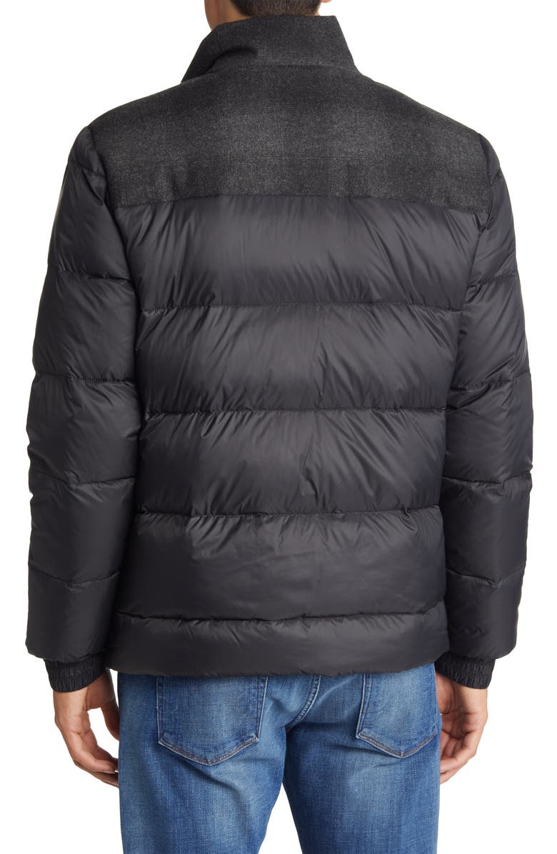 Pendleton Grizzly Wool & Nylon 650-Fill Power Down Puffer Coat, Alternate, color, 