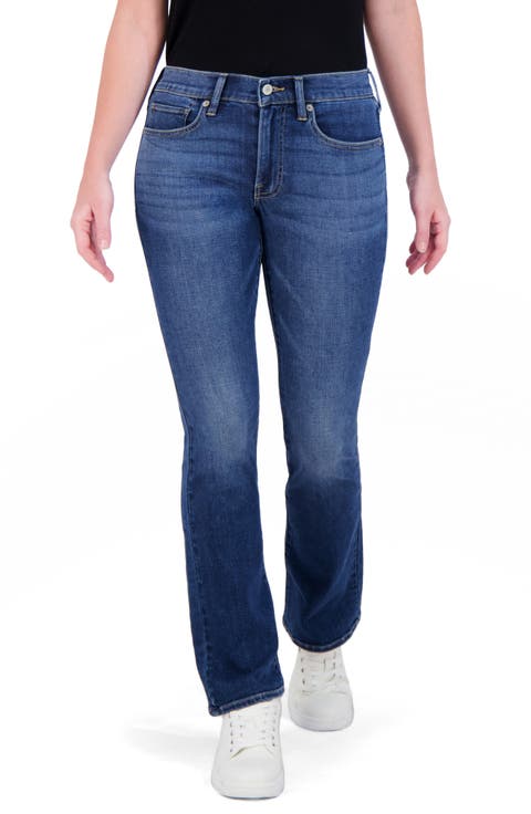 Sweet Mid Rise Bootcut Jeans (Hermes)