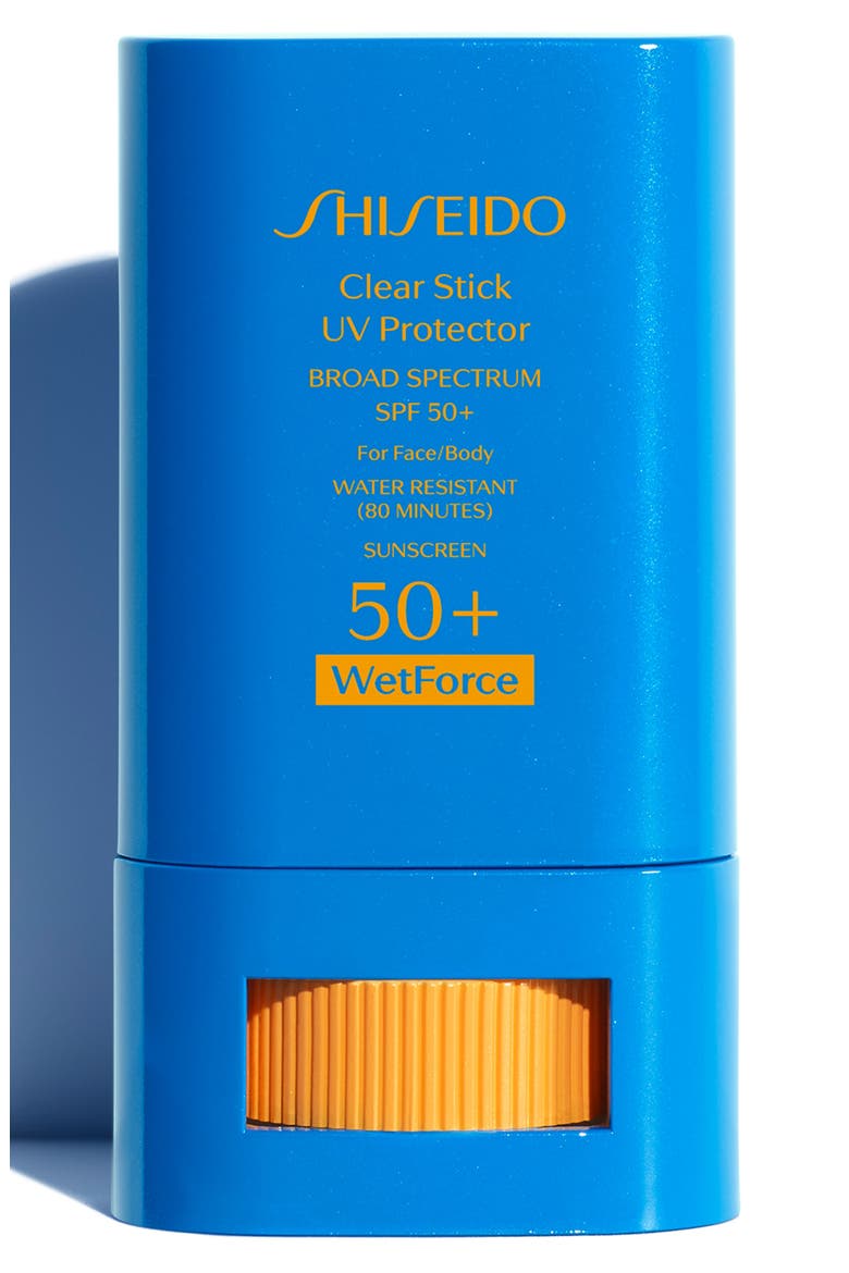 WetForce Clear Stick UV Protector Broad Spectrum SPF 50+ Sunscreen, Main, color, NO COLOR