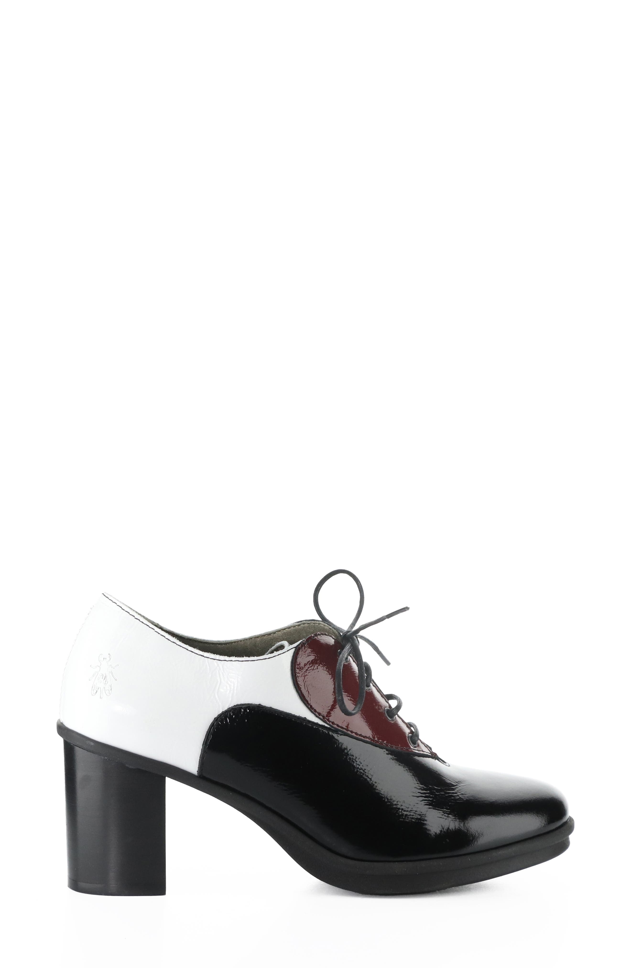 Geil Block Heel Pump, Alternate, color, 000 BLACK MULTI