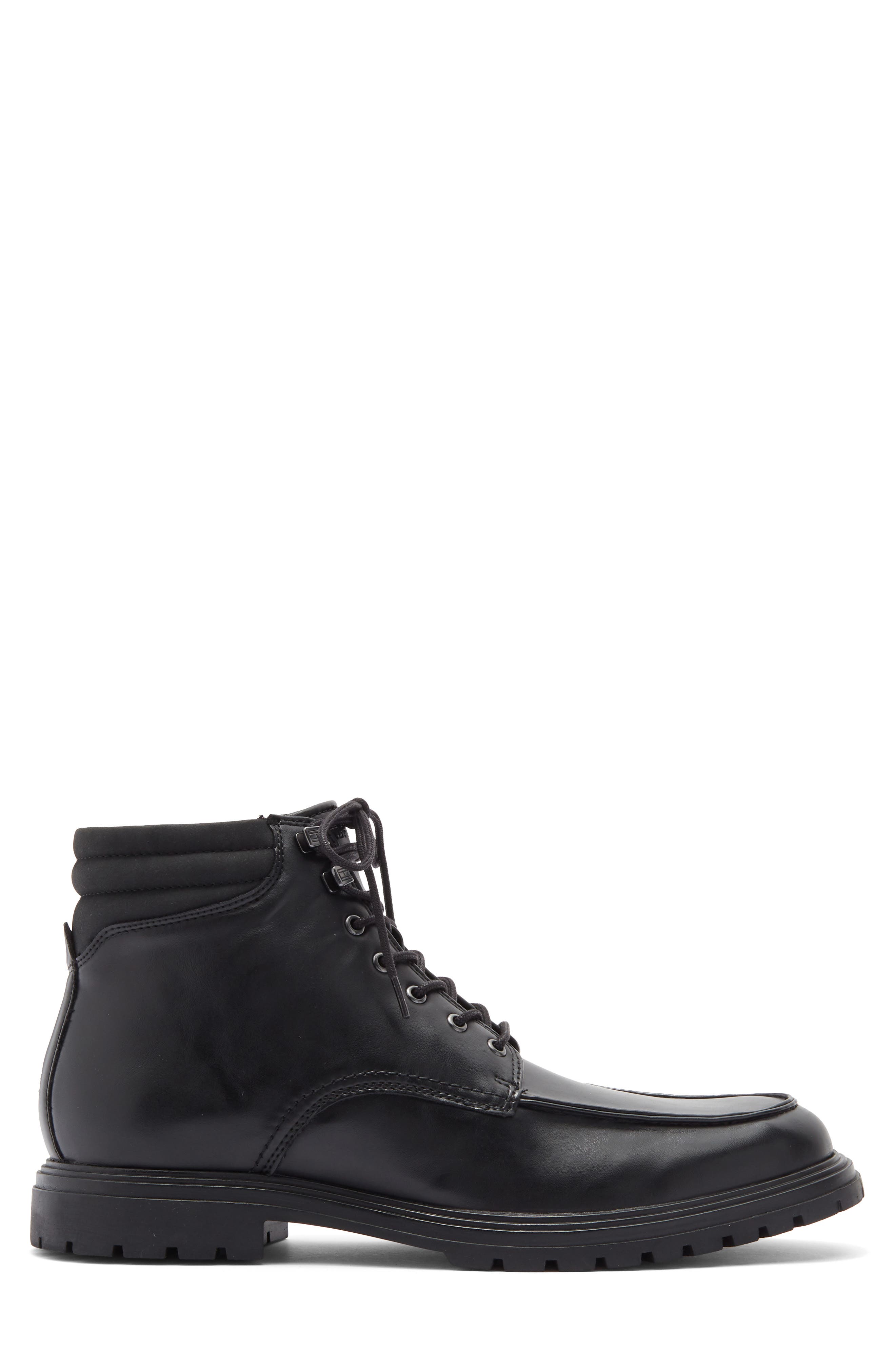 Tommy Hilfiger Gonzal Lace-Up Boot, Alternate, color, Black