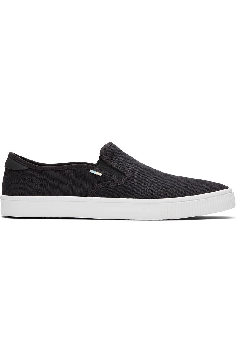 TOMS Baja Slip-On, Alternate, color, Black 10013262