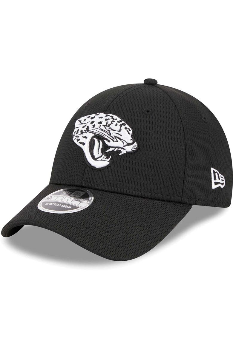 Men's New Era Black Jacksonville Jaguars  Main B-Dub 9FORTY Adjustable Hat, Main, color, Black