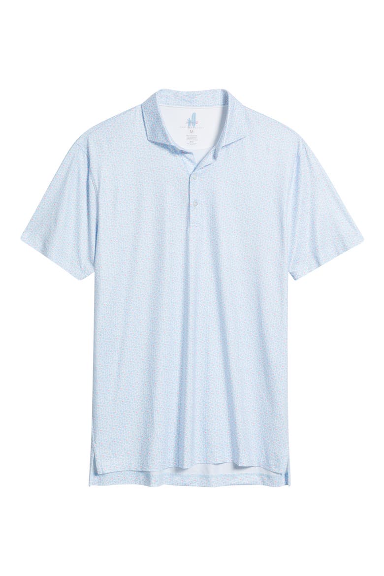 Four Leaf Clover Print Featherweight Performance Polo, Alternate, color, KONA