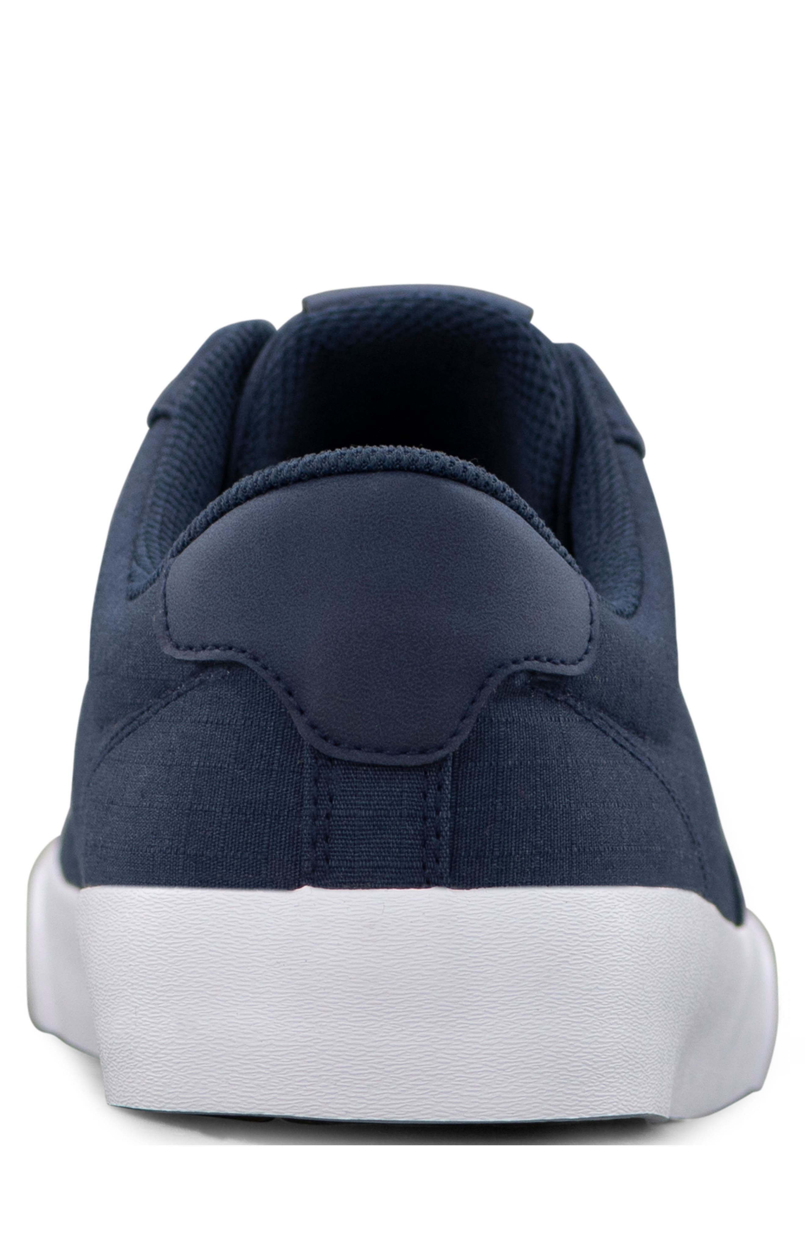 Vine Sneaker, Alternate, color, NAVY/ WHITE