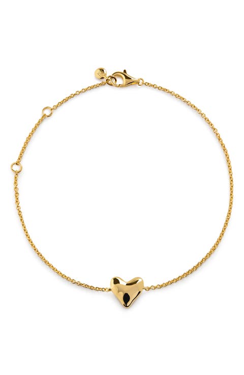 Heart Chain Bracelet