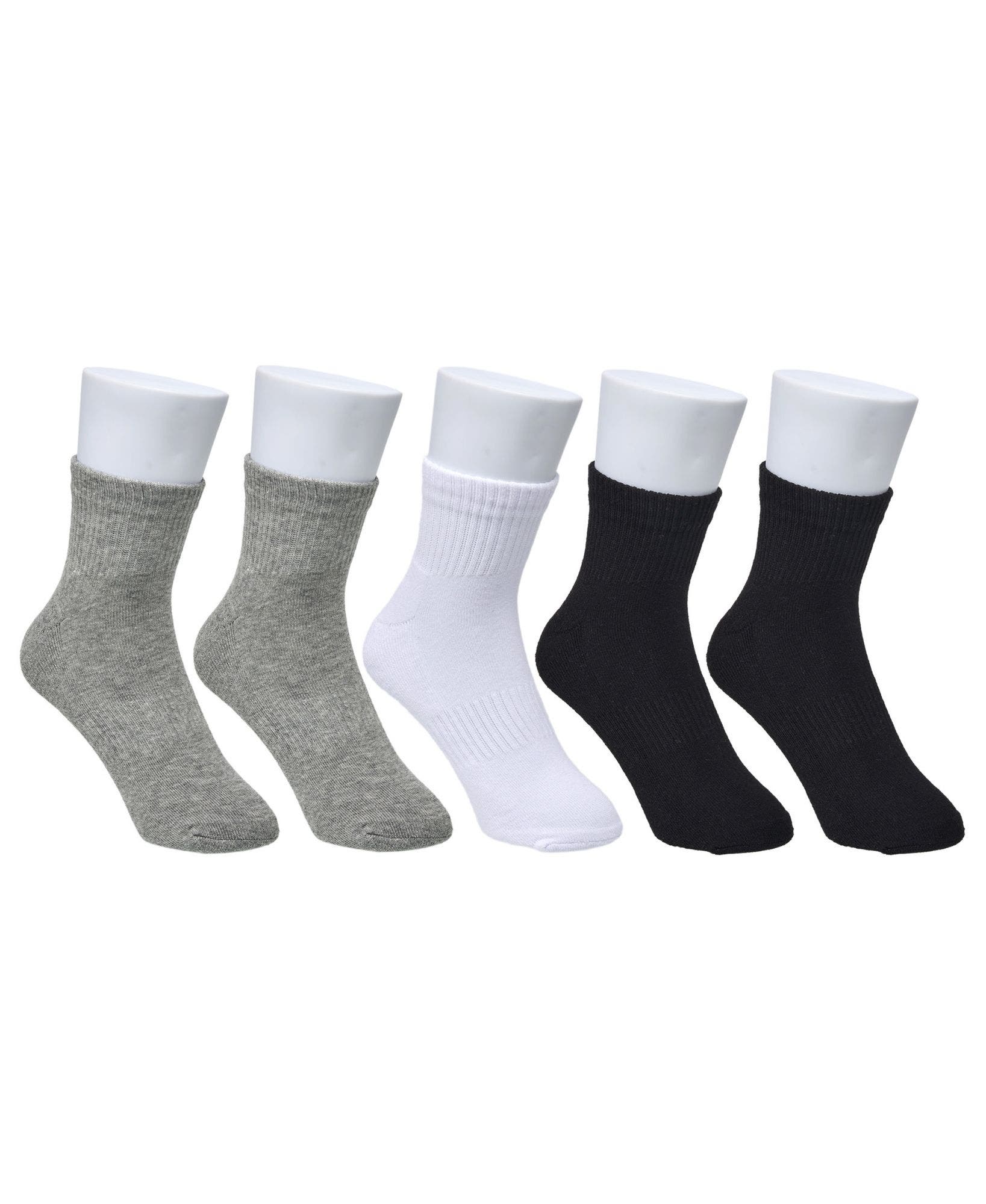 Grey White Black