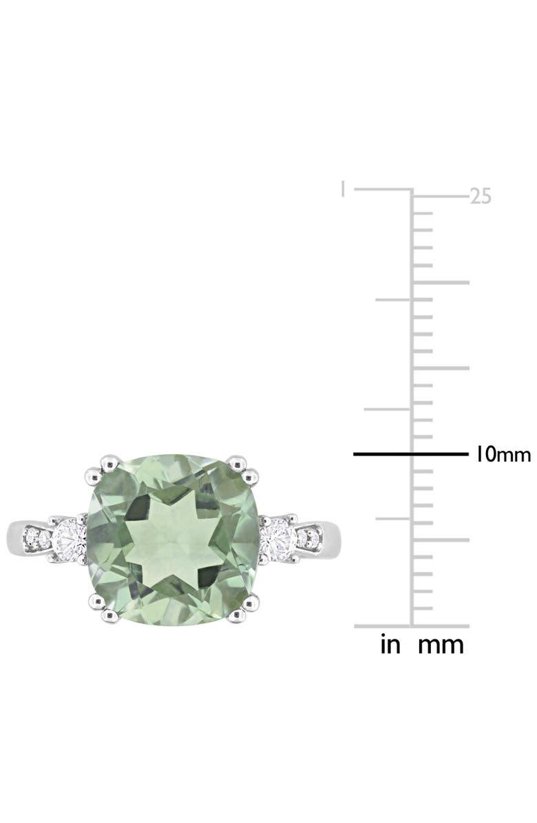 Julianna B. Gemstone and Diamond Cocktail Ring 10k, Alternate, color, 