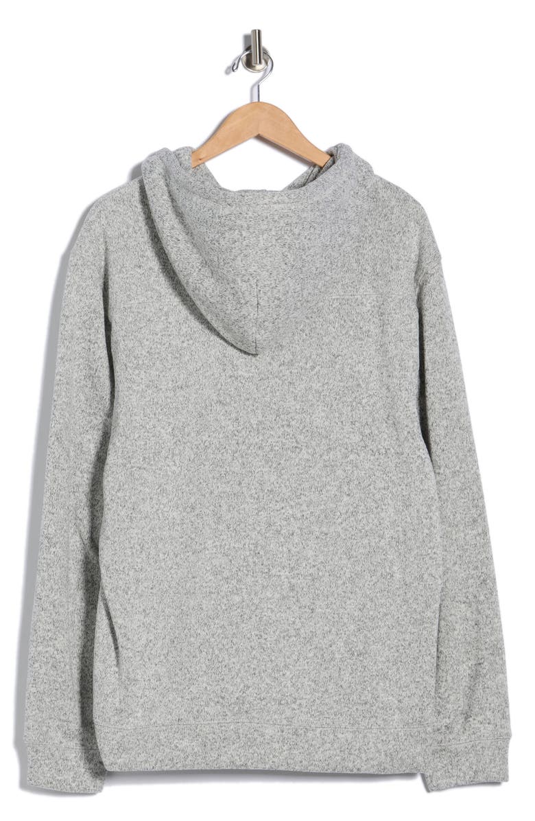 Quiksilver Miller Hoodie, Alternate, color, Light Hthr Grey