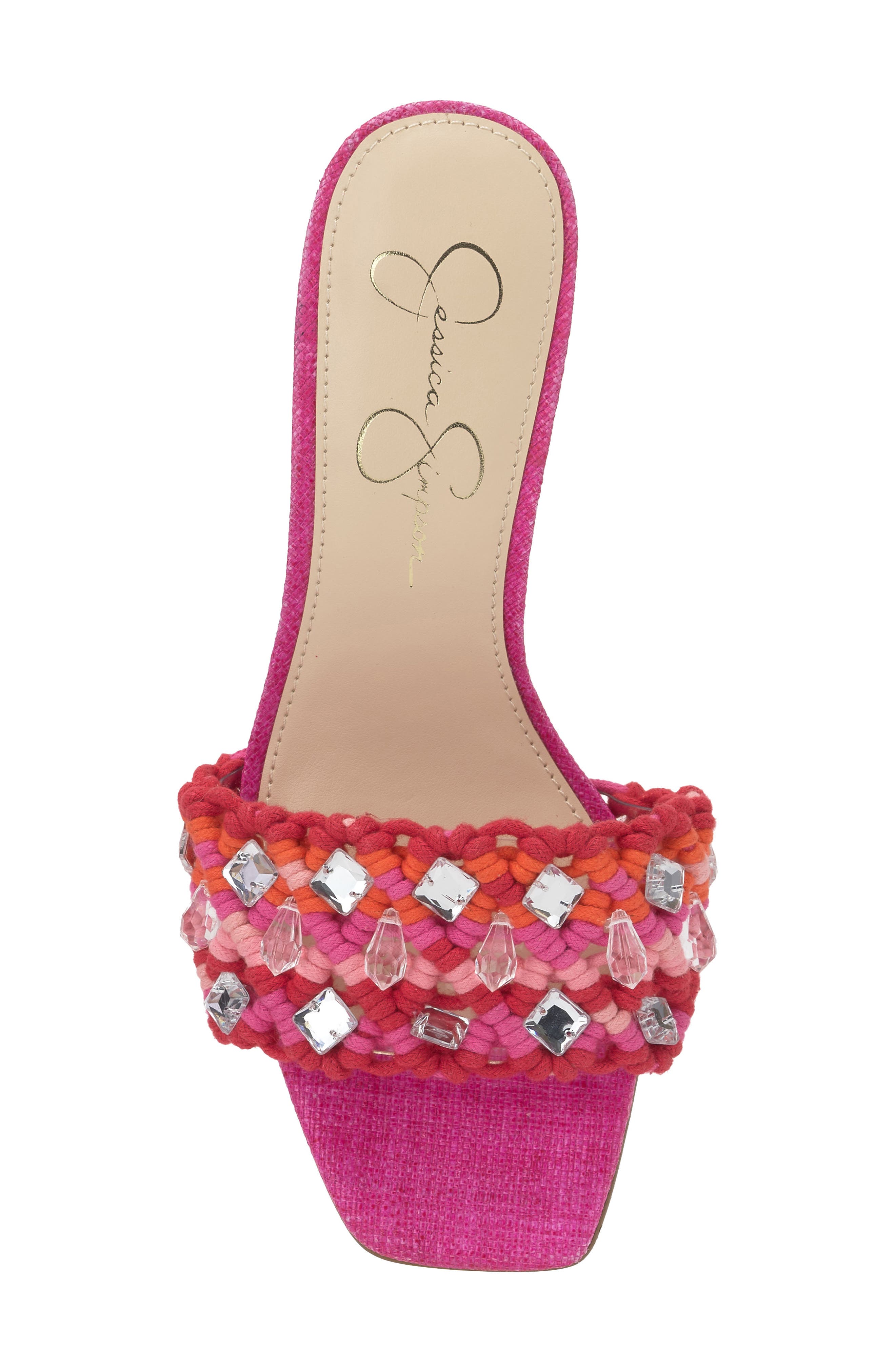 Cameleah 2 Beaded Sandal, Alternate, color, BRPINK 01