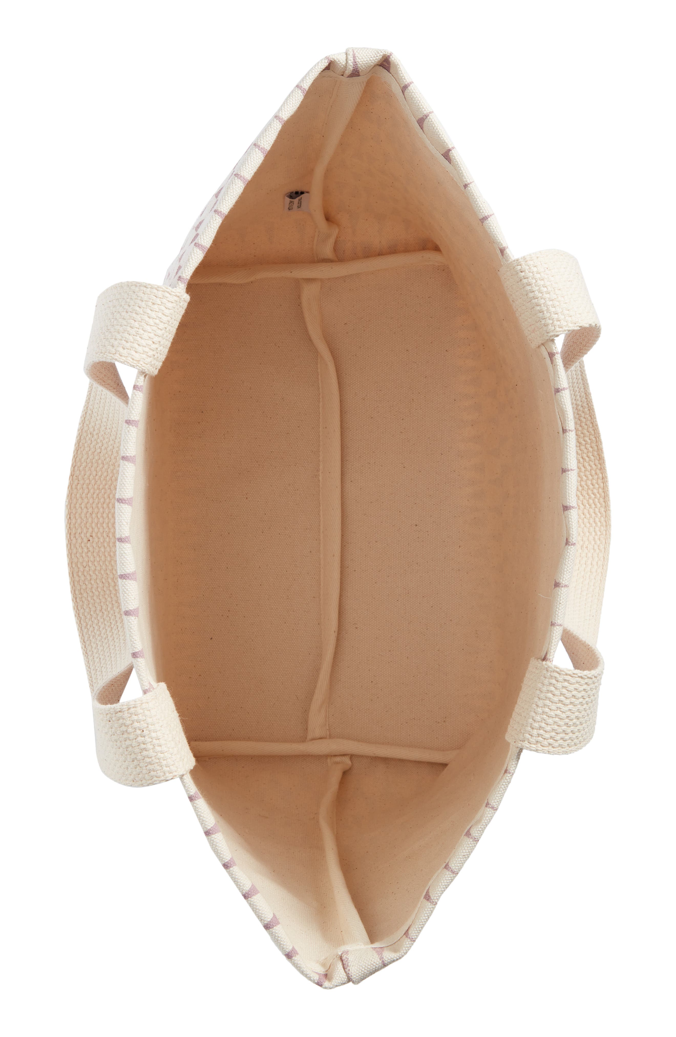 Dance Happy Print Cotton Canvas Tote, Alternate, color, 