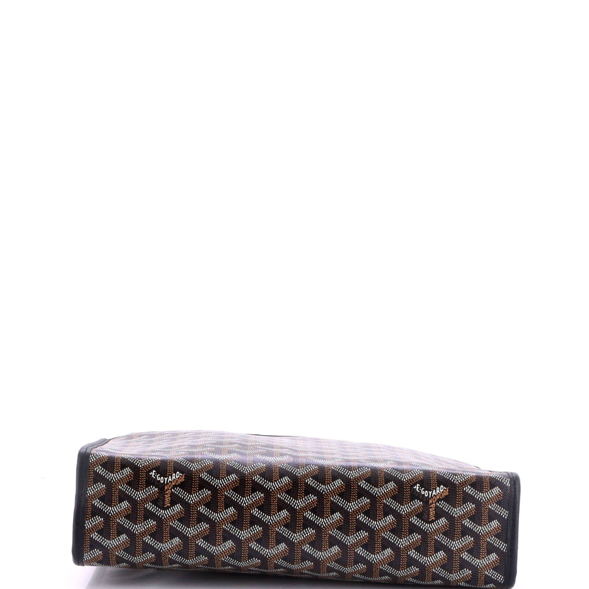 Jouvence Toiletry Pouch Coated Canvas GM, Alternate, color, Black