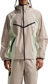 Nike Tech Dri-FIT Oversize Woven Nylon Hooded Windrunner Jacket