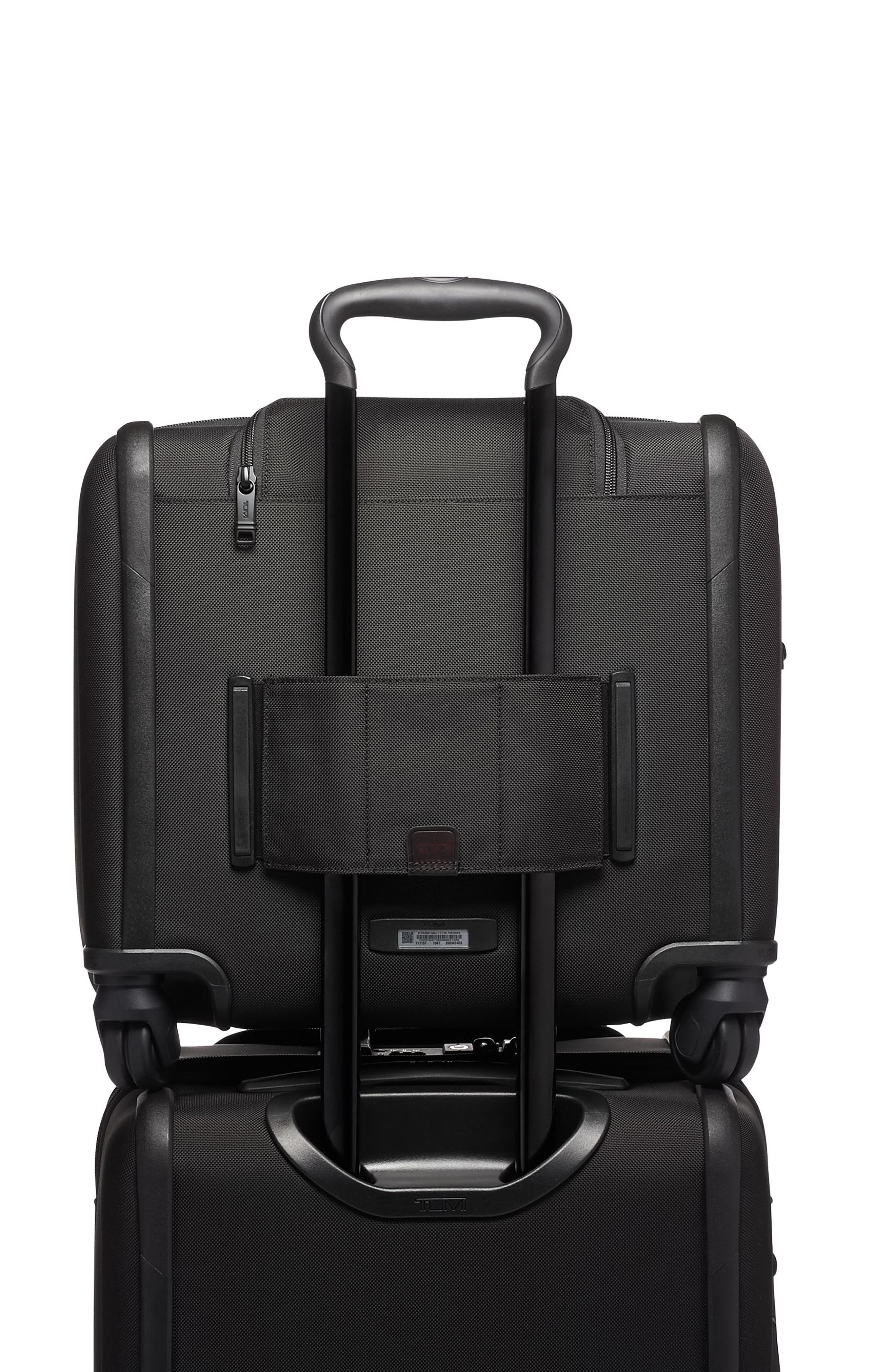 TUMI Alpha 3 Collection Compact 4-Wheel Laptop Briefcase, Alternate, color, Black