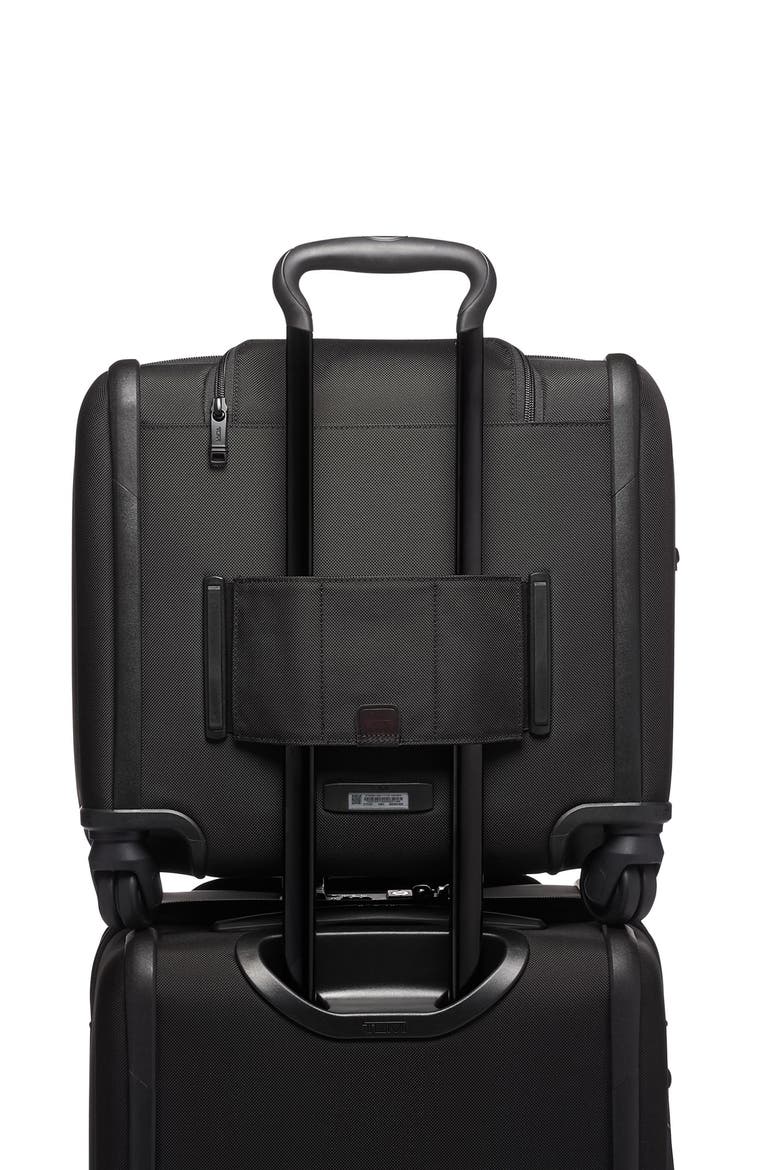 Alpha Compact Carry-On, Alternate, color, BLACK