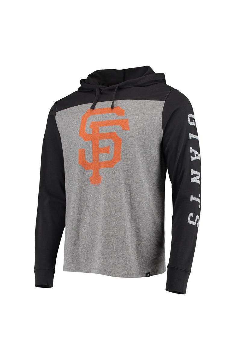 '47 Men's '47 Gray San Francisco Giants Franklin Wooster Pullover Hoodie, Alternate, color,