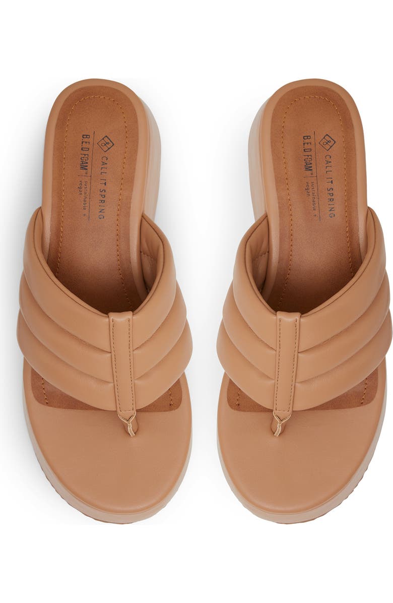 Call It Spring By Aldo CALL IT SPRING Valaeria Puffed Strap Sandal, Alternate, color,