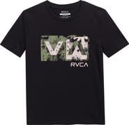 RVCA Kids' Balance Box Logo Graphic T-Shirt