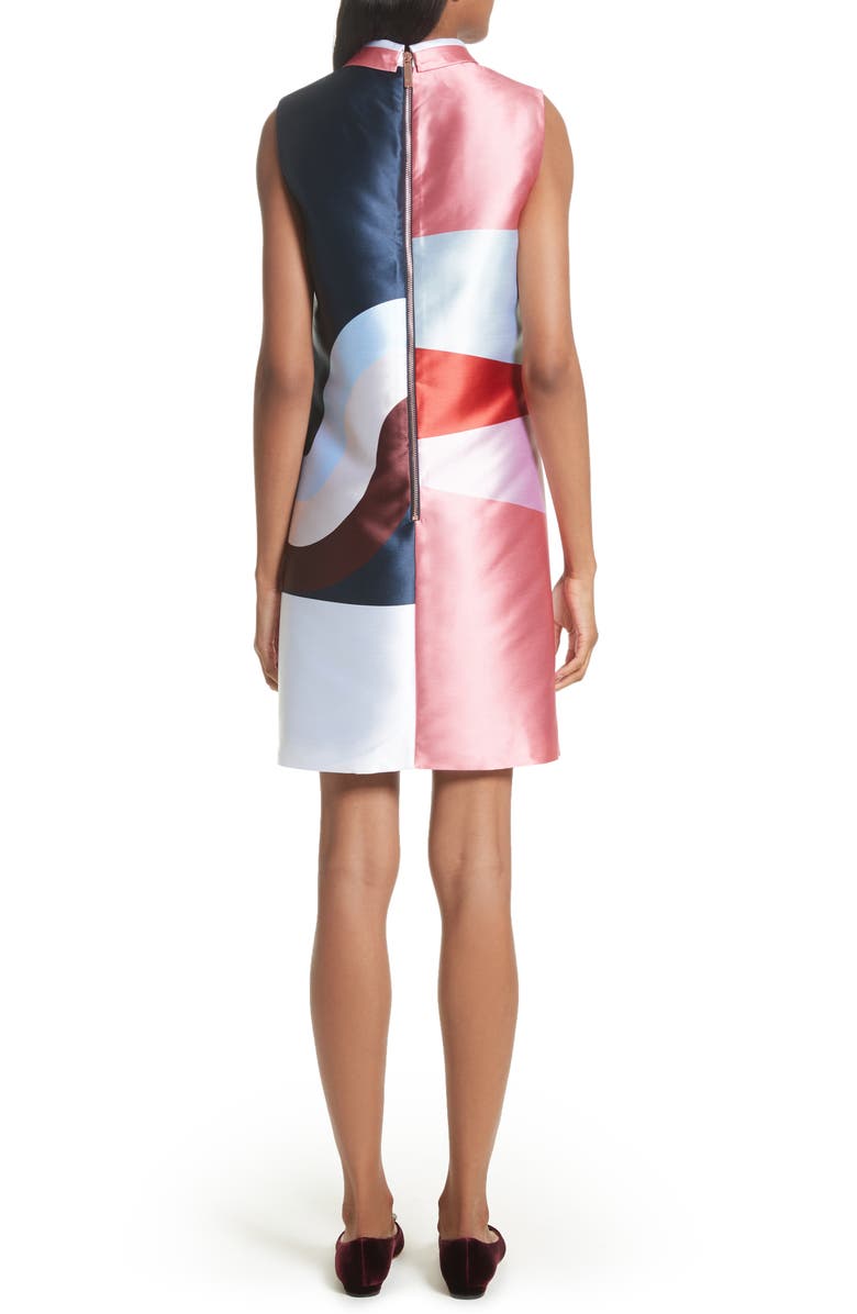 Ted Baker London Niema Colorblock Tunic Dress, Alternate, color, 