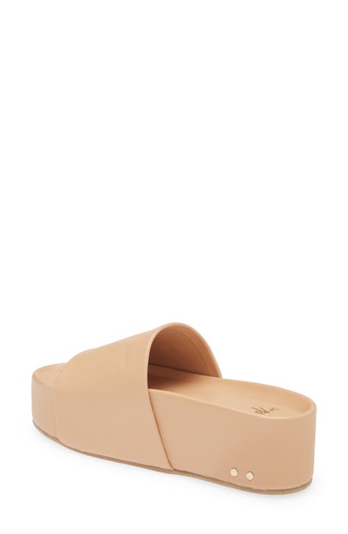 Beek Albatross Platform Sandal In Neutral