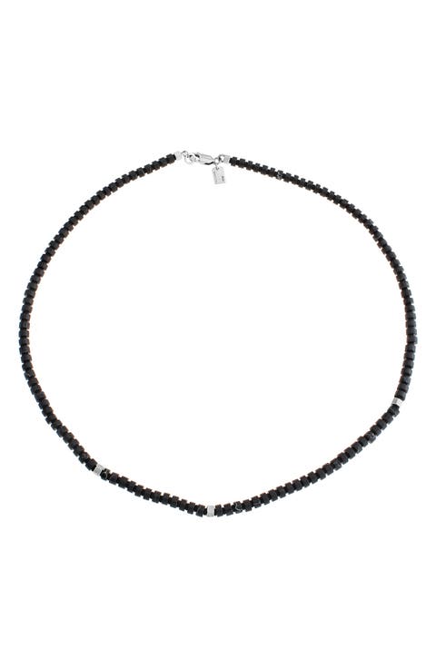 Men's Beaded Collar Necklace