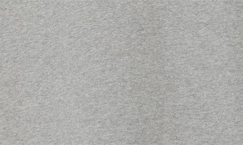 Stand Studio Kennedi Oversize Organic Cotton Jersey Polo Dress In Grey Melange