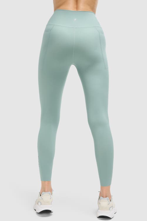 Peloton Cadent High Rise Pocket Legging 25" In Chinois Green