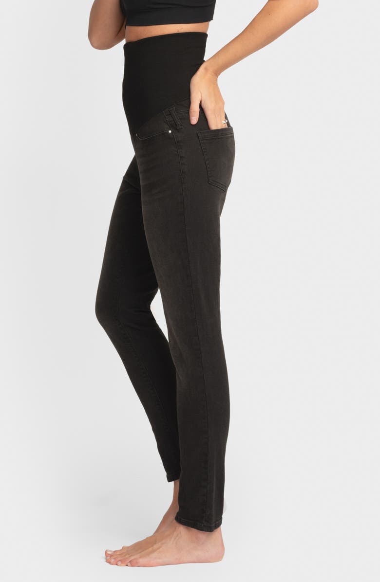 Seraphine Post Maternity Skinny Jeans, Alternate, color, 