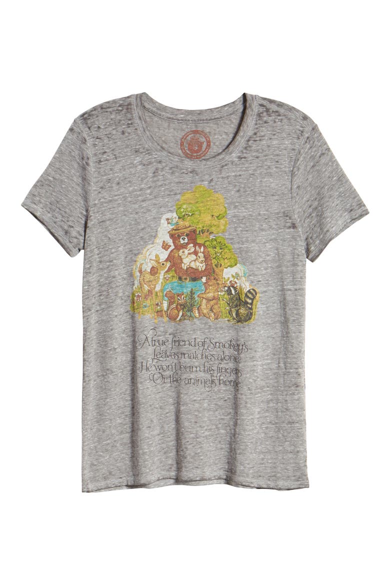 Smokey True Friend Tee, Alternate, color, HEATHER GREY